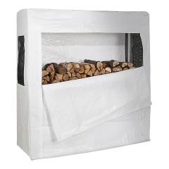Log Shelter, Anti-UV PE Cover, 66-in x 68-in