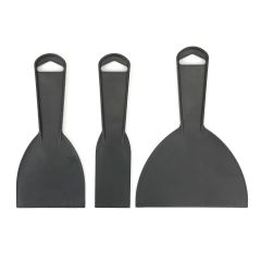 Ensemble de couteaux à mastic en plastique, 3 pièces