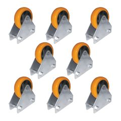Ensemble de roues pour rampe de bateau, roues de 4 po, capacité de 1 200 lb, 8/pqt