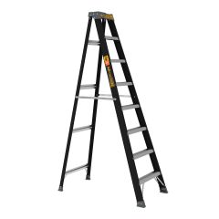 Fiberglass Step Ladder, 8-ft, Grade 1