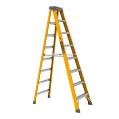Fiberglass Step Ladder, 8-ft, Grade 1A