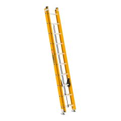Fiberglass Extension Ladder - 20' - Grade 1A - 300 lb Capacity