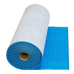 Membrane de désolidarisation pour câbles chauffants, 162 pi², 49,5' x 39"