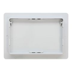 Panneau d’accès en plastique, réversible, 6" x 9", blanc