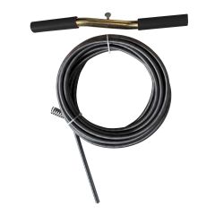 Débouchoir à renvoi, 3/8" x 25', poignée galvanisée