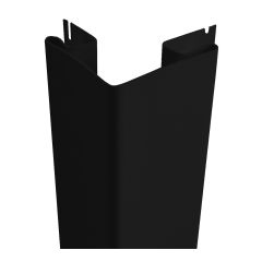 Coin extérieur en vinyle Atika, 120", noir