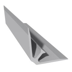 Moulure de coin intérieur, aluminium, chrome