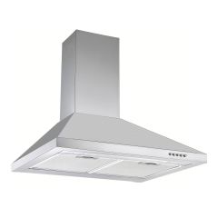 Hotte cheminée pyramide murale, 30", acier inoxydable