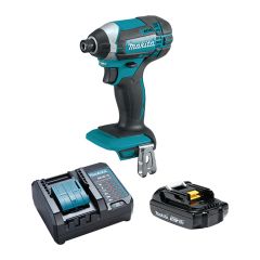 Ensemble visseuse à chocs sans fil 18 V LXT, 1/4" hex, 1,5 Ah