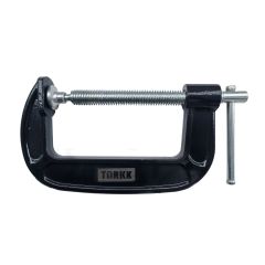 C-Clamp - 4" x 2 1/8" Opening - Threaded Adjustment