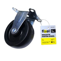 Rigid Caster - polypropylene- 3" - 95kg Load Capacity