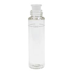 Round Glass Cuvette with Plastic Insert - For Colorimeter - 10 mL