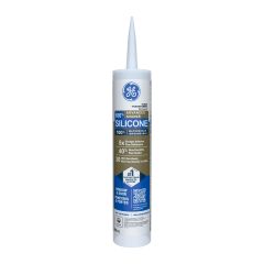 Scellant silicone, portes et fenêtres, 298 ml, clair