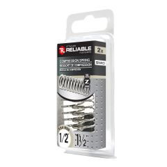 Ressorts de compression, 1/2" x 1 1/2", 2/pqt
