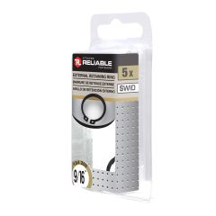 External Retaining Rings - 9/16" - 5/Pkg