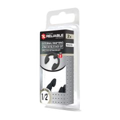 Joncs de blocage externes, 1/2", 2/pqt