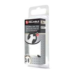 Joncs de blocage externes, 3/8", 2/pqt
