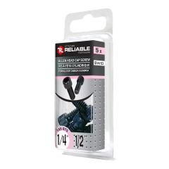 Allen Head Cap Screws - 1/4" x 1/2" - Black - 5/Pkg