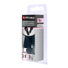 Allen Head Cap Screws - 3/8" x 1 1/2" - Black - 5/Pkg