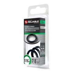 Rubber O-Rings - 11/16" x 7/8" - 3/Pkg