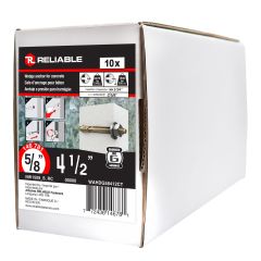 Concrete Wedge Anchors - 5/8" x 4 1/2" - 10/Pkg
