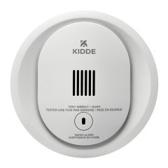 Smoke Alarm - 4" - AA Battery Powered - Compact