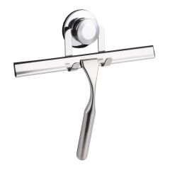 Raclette en acier inoxydable, 9,65" x 6,89", chrome poli