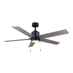 Ceiling Fan - 52" - Integrated LED 20W - Matte Black