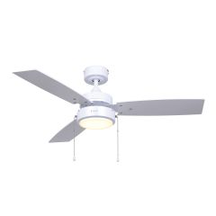 Ceiling Fan - 42" - LED - 7-Speed - 18W - White