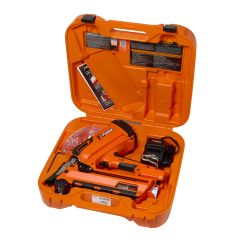 Cloueuse de charpente sans fil, technologie carburant/batterie
