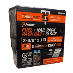Framing Fuel & Nail Kit - 1/8" x 2 3/8" - 2600/Pkg
