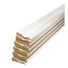 MDF Colonial Casings - Pre-Primed - 5/8" x 2-1/2" x 7' - 10/Pkg