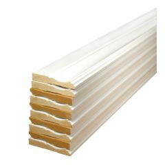 MDF Colonial Baseboards - Pre-Primed - 1/2" x 3.25" x 8' - 10/Pkg