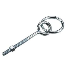Boulon à anneau avec écrou, 6"