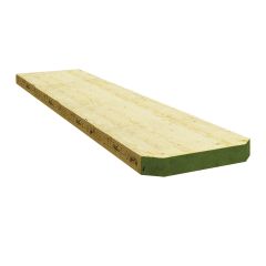 Madrier d'échafaud laminé, 144"