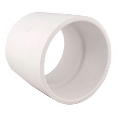 Manchon à coller S40, 1 1/2", blanc