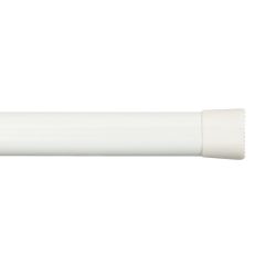 Hansen Oval Spring Rod - White - 5/8" x 48" to 84"