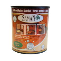 Vernis hybride à l'huile, satiné, 946 ml