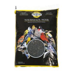 Graines de tournesol noir pour oiseaux sauvages, 2 kg