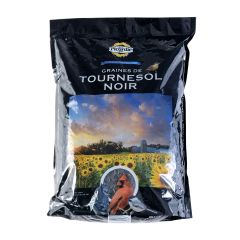 Graines de tournesol noir pour oiseaux sauvages, 2 kg