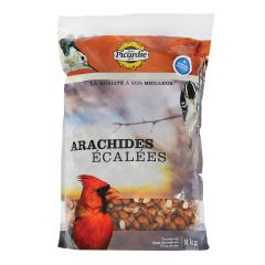 Arachides écalées pour oiseaux sauvages, 2 kg