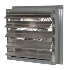 Ventilateur d'évacuation mural écoénergétique standard à vitesse unique Canarm S20-F1, 20"