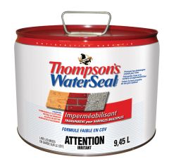 Imperméabilisant pour surfaces multiples, transparent, 9,45 l