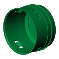 Exterior end cap with clip