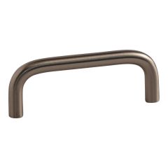 Poignée fonctionnelle en acier Livingston, nickel brossé, 10/pqt, 76 mm