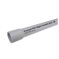 PVC Duct - 1 1/2" X 10'