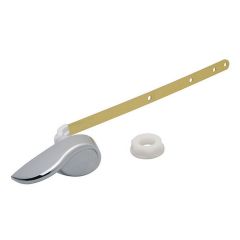 Levier de toilette ajustable, chrome