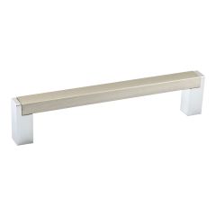 Poignée contemporaine en métal et aluminium Laconia