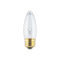 Ampoule incandescente, B11, chandelier, blanc doux, 2/pqt