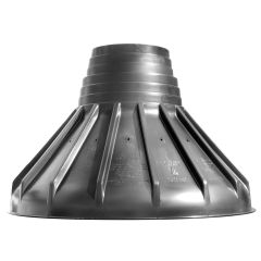 Semelle de forme pour sono tube, noir, s.tube 10 - 12"